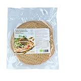 Bio-Pizzaböden aus glutenfreiem Buchweizen 2 Einheiten