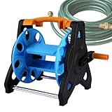 Schlauchrolle Trolley - Robuste Radrohrwicklung Wagen, verzinkter Rohrbewässerungsorganisator | Rasen Watering Transportrahmenmodule, Outdoor Schlauch Wrapping Carriage, Garten Schlauchmanagement