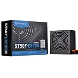 SilverStone SST-ST50F-ES230 v 2.0 - Strider Essential Serie, 500W 80 Plus 230V EU ATX flüsterleises PC -Netzteil mit 120 mm-Lüfter