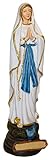 Kaltner Präsente Geschenkidee - Heiligenfigur Madonna Maria Notre Dame de Lourdes (Höhe 20 cm)