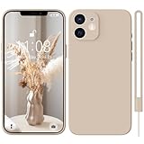 HGH für iPhone 11 Hülle Silikon mit 1 Lanyard Handyhülle für iPhone 11 Hülle Ultra Dünn Rundumschutz mit Weichem Microfiber-Innenfutter kameraschutz Schutzhülle für iPhone 12 Case 6.1' Khaki