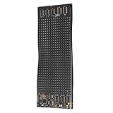 NIZUUONE Funktion der Anpassung der LED -Schiebetafel für Hochzeitsfeier, Einfache LED -Panel für Büros, Programmierbares Zeichen 16x32
