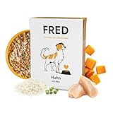 FRED Nassfutter Hund Huhn mit Reis – Monoprotein – 50 % Huhn in Lebensmittelqualität – Getreidefrei – mit Gemüse & Ölen – Alleinfuttermittel für ausgewachsene Hunde – 190 g Tetra Pak