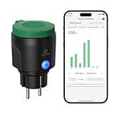 EIGHTREE WLAN Steckdose Outdoor, IP44 Außensteckdose...