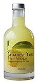 Feuer & Glas Japanischer Yuzu Essig, 350 ml - Feinschmecker-Essig ideal für Sushi, Fisch und Salat-Dressing