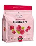 Birule – Gefriergetrocknete Himbeeren 200 g | Getrocknete Himbeere |100 % Frucht ohne Zuckerzusatz | Trockenfrüchte gefriergetrocknet | Topping für Müsli, Porridge & Smoothie