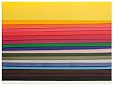 GLOREX 6 8616 003 - Verzierwachsplatten farbig sortiert, ca. 200 x 40 mm, 20 Stück