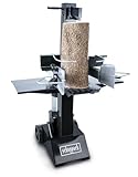 Scheppach Holzspalter LOGS8-BE Black | Leistung 8 t | 3000 W (230~) / 50 Hz | Vario Spalt System, Spalthub 550 mm | Holzlänge min. - max. 100-550 mm