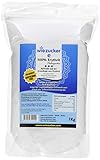 Wiezucker Erythrit Puderzucker, kalorienfreier Puderzuckerersatz, 1er Pack (1 x 1 kg) Erypul1