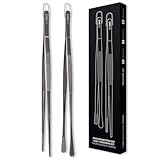 REDSALT® Premium Kochpinzette 30cm lang | INOX 18/10 Edelstahl rostfrei spülmaschinenfest | Profi Koch Zange Pinzette für Lebensmittel Küche Grill Gastro | Gourmetzange Küchenpinzette Grillpinzette