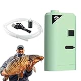 Luftpumpe für Fischerei, leise, tragbar, mit USB – Zubehör für Aquarien, Teiche, Aquakultur, Hydrokultur, Reptilien und mit Sauerstoffanreicherung, für die Stille des Wassers