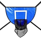 Trampolin Basketballkorb, Basketballkorb Kinder, Basketball -Hoop Für Trampolin Im Freien,Verstellbarer Abnehmbarer Basketballring, Kindertrampolin Zubehör für Kinder und Erwachsene zum Spielen im Inn
