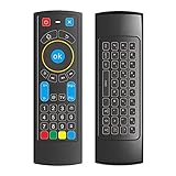 ZUMKUNM Replacement Remote Control for Amazon Fire TV Stick 4K Fire TV Stick with Keyboard and IR Programmable Keys(No MIC Function)