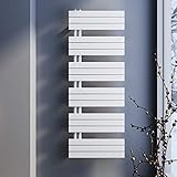 SONNI Badheizkörper 1590x600 mm Weiß, Handtuchheizkörper...