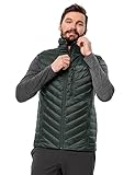 Jack Wolfskin Herren PASSAMANI DOWN Vest M Daunenweste, Black Olive, XL