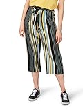 TOM TAILOR für Frauen Hosen & Chino Culotte Black Vertical Multi Stripe, 42