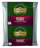 Jacobs Professional Banquet Medium Filterkaffee, Gemahlener Kaffee im Portionsbeutel für 2,2l - 2,5l Kaffee, Großpackung (80 Stück à 60g = 4,8kg), Intensität 3/5
