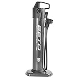 BETO Lufttank, Standpumpe, Fahrradpumpe, Luftpumpe, mit Universaldoppelpumpenkopf, 190psi, 13bar, AV, DV, FV, Autoventil, Dunlopventil, Französisches Ventil, für Tubeless Reifen