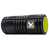 TriggerPoint Grid Faszienrolle, Kompakte Massagerolle, Tragbare und Vielseitige Faszienrolle, Schwarz, 13''/33cm