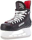 BAUER Herren Eishockey Schlittschuhe NS Senior, schwarz/rot, 45.5 EU