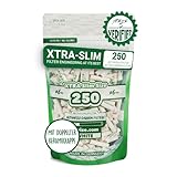 PURIZE® Beutel | 250 Xtra Slim Size Aktivkohlefilter Weiß