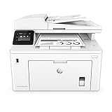 HP LaserJet Pro M227fdw Laserdrucker Multifunktionsgerät (Schwarzweiß Drucker, Scanner, Kopierer, Fax, WLAN, LAN, Airprint) weiß