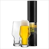 EISCH Craft Beer Experts Gläser 0,45 l (2 Stück) in Geschenkröhre, Biergläser zur besonderen Aromaentfaltung, spülmaschinenfestes Kristallglas (Art.-Nr. 180114)