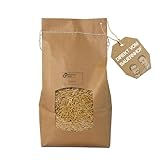 Gebrüder Goller Gerste 12,5kg - Gerstenkörner für Hühnerfutter/Taubenfutter/Entenfutter/Nagerfutter/Kaninchenfutter - Gerstenkorn Getreide für Vögel und Kleintiere direkt vom Hof im Sack