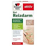 Doppelherz Bei Reizdarm - Medizinprodukt zur unterstützenden Behandlung des -Syndroms mit Symptomen wie Blähungen, Verstopfungen, Durchfall, Bauchschmerzen - 30 Tabletten