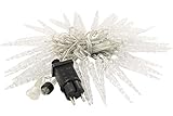 LED Lichterkette mit kalt-weißen beleuchteten Eiszapfen,...