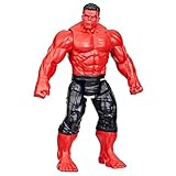 Marvel Studios Captain America Brave New World, Titan Hero Serie Deluxe Red Hulk Action-Figur