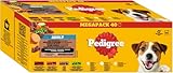 PEDIGREE DOGCARE Hundefutter Portionsbeutel Chunks in Soße...