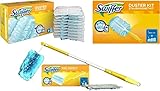 Set Swiffer Staubmagnet XXL Teleskopgriff + 1 Handgriff + 14 Tücher