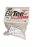 BirTee Golf-Tees – Pro Speed Version mit verbesserter Haltbarkeit – Größe #7 (1 3/4 Zoll) Einzelgrößen-Packung – 2 Tees pro Packung. Indoor-Golf-Tees/Golf-Simulator-Tees/Winter-Golf-Tees (weiß)