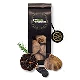Schwarzer Knoblauch Knolle – 90 Tage fermentiert – Aus Las Pedroñeras, Spanien – Aromatisch & mild – Ohne Zusatzstoffe (4 Knollen)