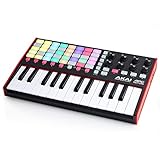 Akai Professional APC Key 25 MK2 - USB MIDI Keyboard Controller für Clip-Launching mit Ableton Live Lite, 25-Tasten, 40 RGB Pads und 8 Drehreglern