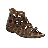 Josef Seibel Damen Riemchensandalen Rosalie.17, Frauen Schaftsandalen,Leder,lady,women's,woman,sandaletten,sommerschuhe,Dunkelbraun,41 EU / 7 UK