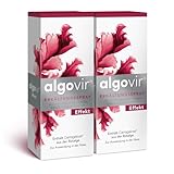 algovir® Effekt Erkältungsspray 2 x 20 ml zur Abwehr von Erkältungsviren, kann vor einer Erkältung schützen, Nasenspray mit naturbasiertem Wirkstoff aus der Rotalge