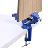 Werkbank-Schraubstöcke,Werkbankzwinge Für Holzbearbeitung | 360° Schwenkbarer Sockel Als Tischzwinge Ortsfestes Werkzeug Für Heimwerker Werkstatt