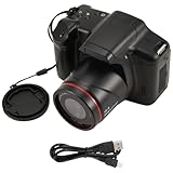 Kueohse Tragbare -Vlog-Kamera Fotografie 16-Facher Digitalzoom 1080P HD-Spiegelreflexkamera Anti-Shake-Fotokameras für Live-Stream