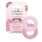 invisibobble Original Haargummi The Pinks I 3x Spirale Haargummis Rosa Matt für Mädchen & Damen I designed im Herzen Münchens