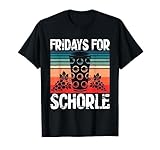 Fridays for Schorle Weinschorle Wein Pfälzer Dubbeglas T-Shirt