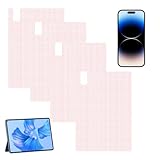 DAKLOP 4 Pcs displayschutzfolie zuschneidbar, A4 HD Schutzfolie Displayschutzfolie, Universell für Zum selber Zuschneiden, Schutzfolie für GPS, kamera, uhr, tablet, Anti-Fingerprint Deckung Kratzfest