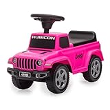 JAMARA 464042 Rutscher Jeep® Gladiator - Kinder Rutschauto, Kinder Fahrzeug Indoor und Outdoor, Auto Spielzeug Rutscher, Geschenk für Kinder, Kippschutz, Kofferraum, Hupe