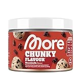 MORE Chunky Flavour, Stracciatella, 150 g, vegan, Geschmackspulver zum Süßen, ohne viel Zucker und Kalorien, mit Inulin und Laktase - made in Germany