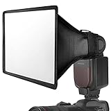 NEEWER Flash Diffuser Light Softbox 9' x 7', Universal, zusammenklappbar mit Aufbewahrungstasche Kompatibel mit Canon Nikon Sony Godox Yongnuo NEEWER speedlight