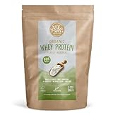 Ekopura Bio Molkenprotein 500g | 80 % Protein | Ohne Hormone, GVO, Soja, ohne Zusatzstoffe | Ohne Zuckerzusatz | Muskelwachstum, Erholung | Natürlicher Geschmack | Bio-zertifiziert