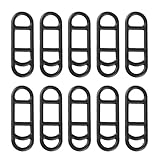 Laikoutd 10 Stück Fahrrad Montagebänder Elastische Feste Riemen Fahrräder Leichtes Silikonband Tragbarer Taschenlampen Silikon Montagebänder Lenker Zubehör