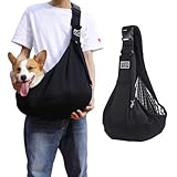 Tragetuch Hund, Hundetrage,Hunde Tasche Haustiere Bis 7.5 kg, Hunde Tragetuch, Tragetasche Hund,Verstellbar Sicherer Tragegurt Hundetragetasche, Hunde Tragetasche,für Kleine Hunde für Spaziergänge