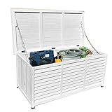 SZKTHD Gartenschrank Werkzeugkasten Für Die Garage Teppichschrank Ideal Für Garten Balkon Und Hof(Weiß)